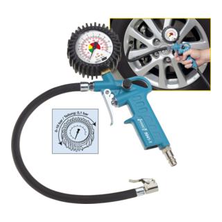 Hazet Reifenfüll-Messgerät 9041-1 Fahrwerk (Achsen/Stoßdämpfer/Räder/Spurstangen)