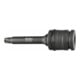 HAZET Remschijven dopsleutelbitset 2784-T60/4 ∙ Vierkant hol 20 mm (3/4 inch) ∙ Binnen-TORX®-profiel ∙ T60 ∙ Aantal gereedschappen: 4-1