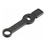 HAZET Ring-slagsleutel ∙ twaalfkant ∙ met 2 slagvakken 2872SZ-26 ∙ Vierkant hol 20 mm (3/4 inch) ∙ Buiten-twaalfkant-profiel ∙ 26 mm-2