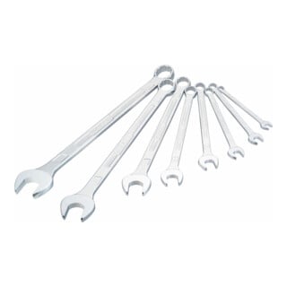 HAZET Ring-steeksleutel ∙ extra lang ∙ slanke uitvoering 600LG/8 ∙ Buiten-twaalfkant-tractieprofiel ∙ 10 – 32 ∙ Aantal gereedschappen: 8