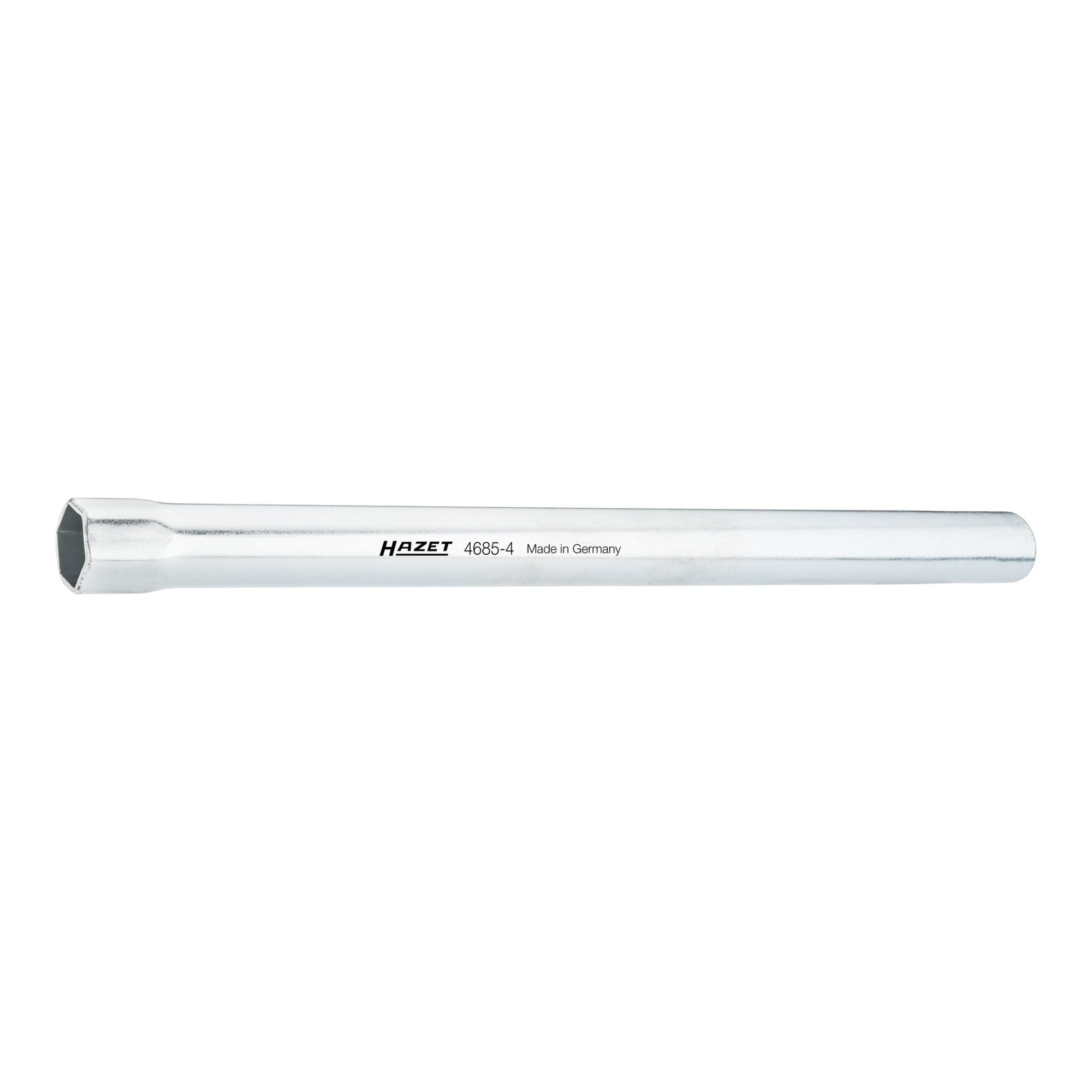 HAZET Rohr-Steckschlüssel 4685-4 Vierkant hohl 12,5 mm (1/2 Zoll) Außen-Sechskant Profil 24