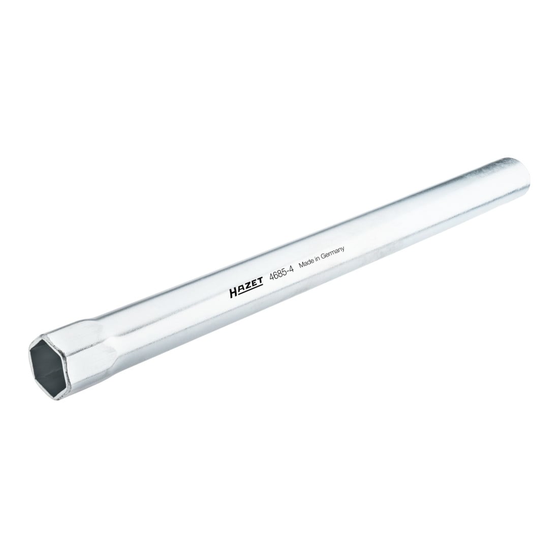 HAZET Rohr-Steckschlüssel 4685-4 Vierkant hohl 12,5 mm (1/2 Zoll) Außen-Sechskant Profil 24