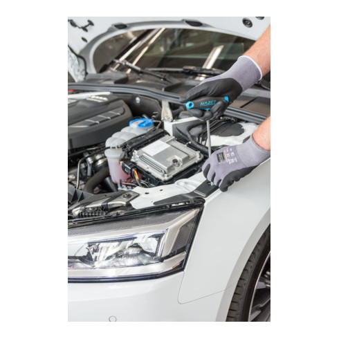 HAZET Scheinwerfer-Einstellwerkzeug 6kt.-Schraubendreher, extra lang 828LG-6 Innen-Sechskant Profil 6