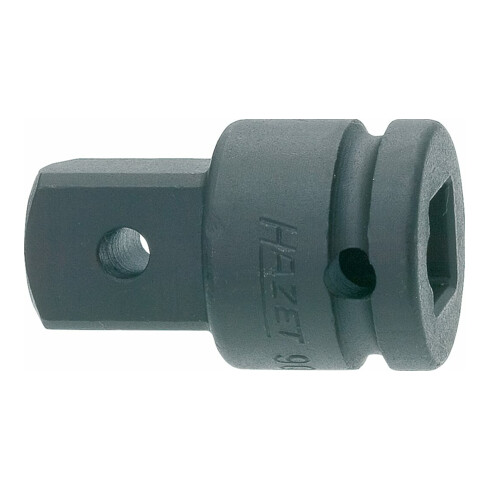 HAZET Schlag- Maschinenschrauber-Adapter 9007S-1 Vierkant hohl 12,5 mm (1/2") Vierkant massiv 20 mm (3/4")