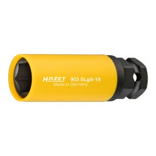HAZET Schlag-, Maschinenschrauber Steckschlüssel-Einsatz (6kt.) 903SLG6-19 SW 19