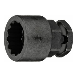HAZET Schlag-, Maschinenschrauber Steckschlüssel-Einsatz (Doppel-6kt.) 900SZ6-21 SW 21