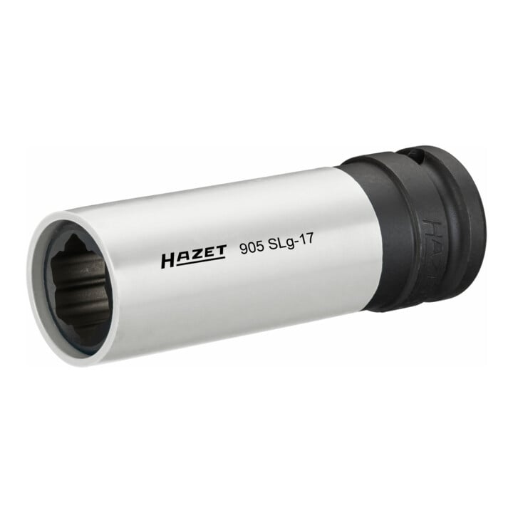 HAZET Schlag-, Maschinenschrauber-Steckschlüssel-Einsatz (Sonderprofil) 905SLG-17 Vierkant hohl 12,5 mm (1/2 Zoll) 17