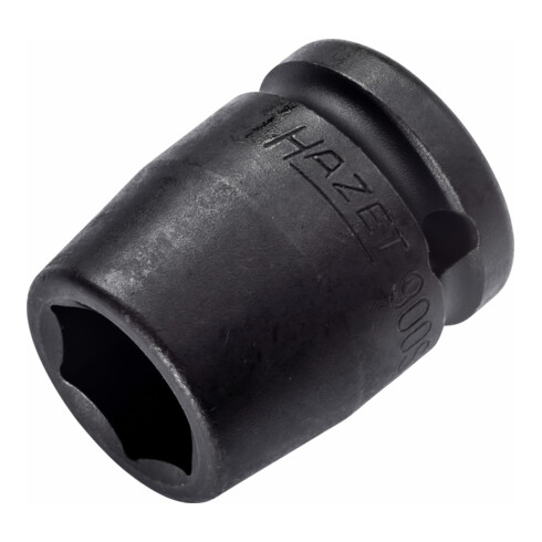 HAZET Schlag-, Maschinenschrauber Steckschlüsseleinsatz 903SLG6-21, 1/2 Zoll (12,5 mm) Vierkant, 24 mm Außen-Sechskant, Außen Sechskant-Tractionsprofil, SW 21 mm