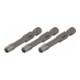 HAZET Schlag-, Maschinenschrauber-Torsions-Bits 2223SLG-T10/3 Sechskant massiv 6,3 (1/4 Zoll) Innen TX Profil T10 Anzahl Werkzeuge: 3-1