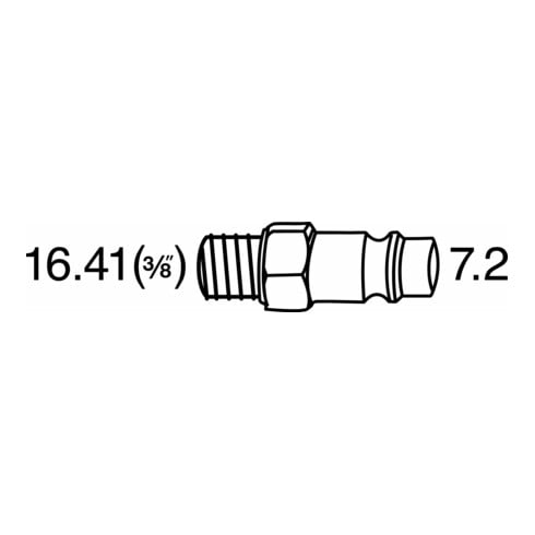 HAZET Schlagschrauber 9012P-1 Lösemoment maximal: 1000 Nm Vierkant massiv 12,5 mm (1/2 Zoll) Hochleistungs-Doppelhammer-Schlagwerk