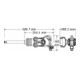 HAZET Schlagschrauber 9014P-1 ∙ Lösemoment maximal: 3400 Nm ∙ Vierkant massiv 25 mm (1 Zoll) ∙ Direkthammer-Schlagwerk-4