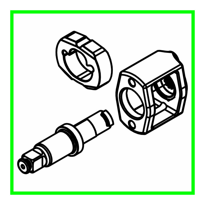 HAZET Schlagschrauber, abgewinkelt 9012A-1 ∙ Lösemoment maximal: 450 Nm ∙ Vierkant massiv 12,5 mm (1/2 Zoll) ∙ Jumbo Hammer-Schlagwerk