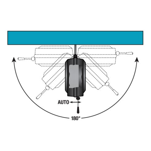 HAZET Schlauchaufroller 9040N-10