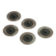 HAZET Schleifpads, ∅ 50 mm Körnung 60 9033-11-S060-1