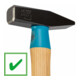 HAZET Schlosserhammer BluGuard 2140-40