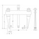 HAZET Schnellspann-Abzieher, 2-armig 1750-44-5