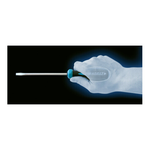 HAZET Schraubendreher 811K-80, Schlitz Profil, SW 1,2 x 8 mm