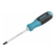 HAZET Schraubendreher 811K-PH2, Kreuzschlitz Profil PH, SW PH2-1