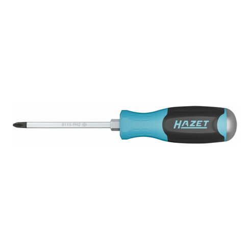 HAZET Schraubendreher 811K-PH2, Kreuzschlitz Profil PH, SW PH2