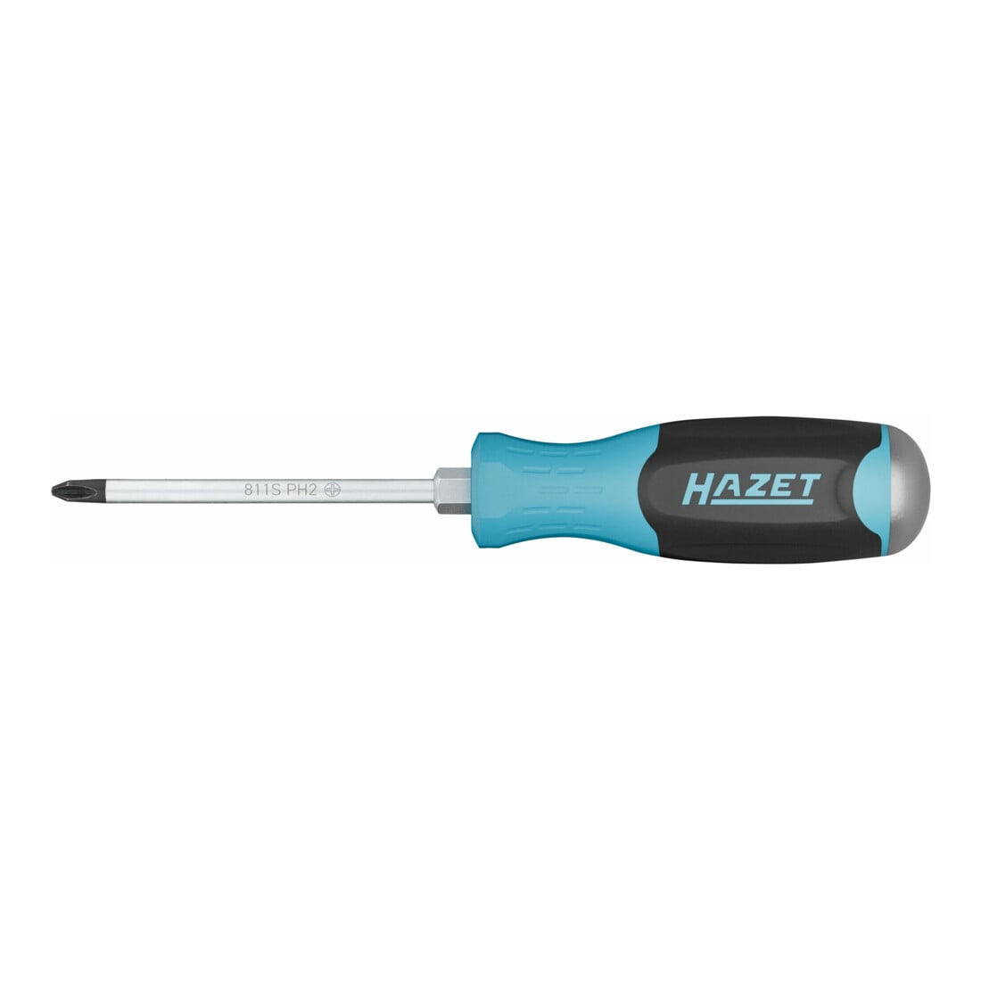 HAZET Schraubendreher 811K-PH2, Kreuzschlitz Profil PH, SW PH2
