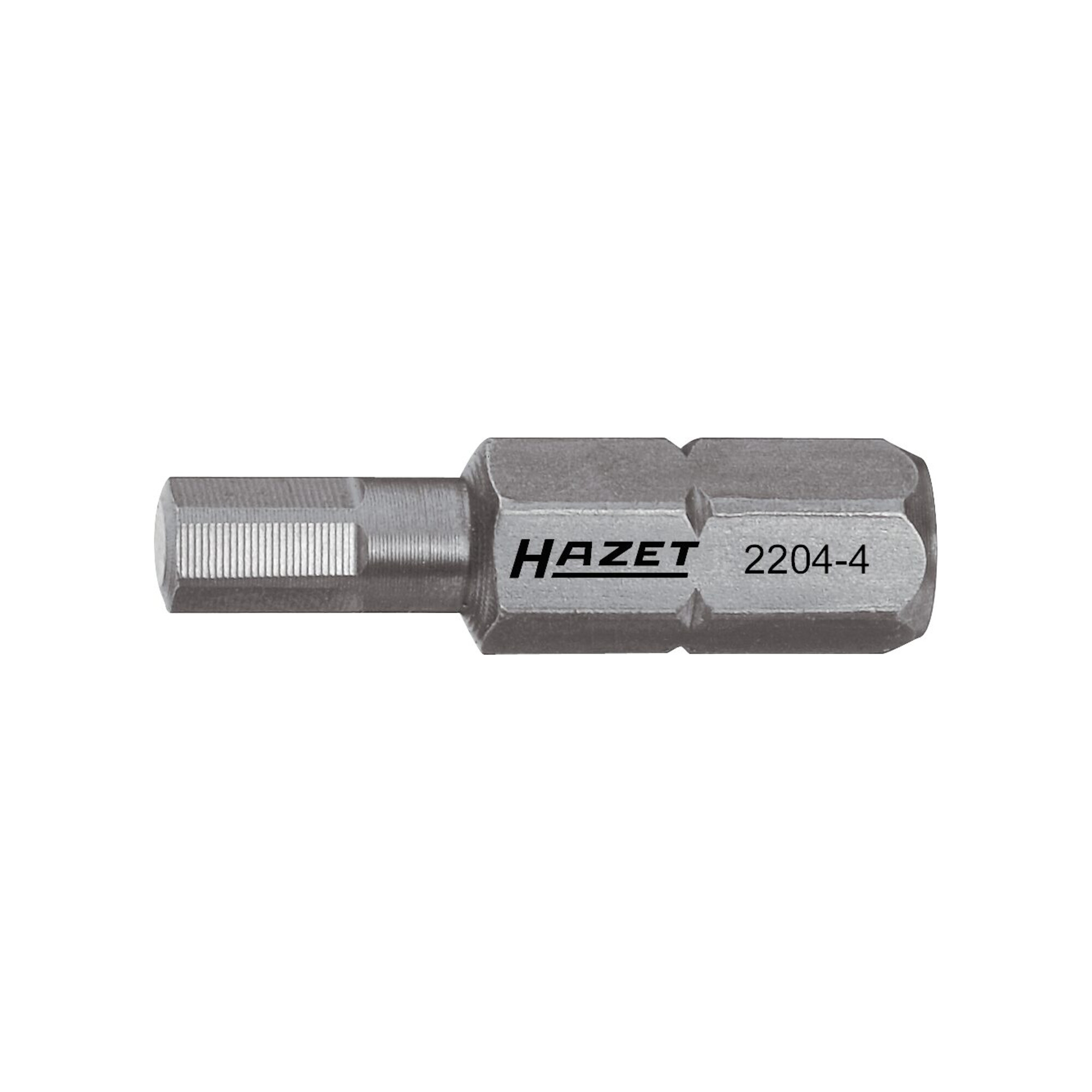 HAZET Schraubendreher-Einsatz (Bit) 2204-8 s: 8 mm Sechskant massiv 6,3 (1/4")