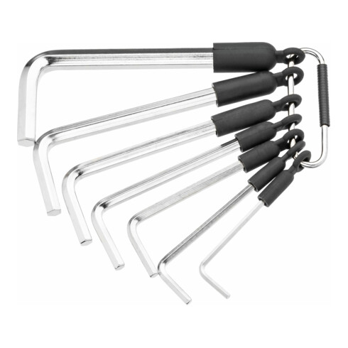 HAZET Schraubendreher Satz 811/6, Kreuzschlitz Profil PH, Schlitz Profil, 6-teilig, PH1 – PH2, 0,5 x 3 – 1,2 x 6,5