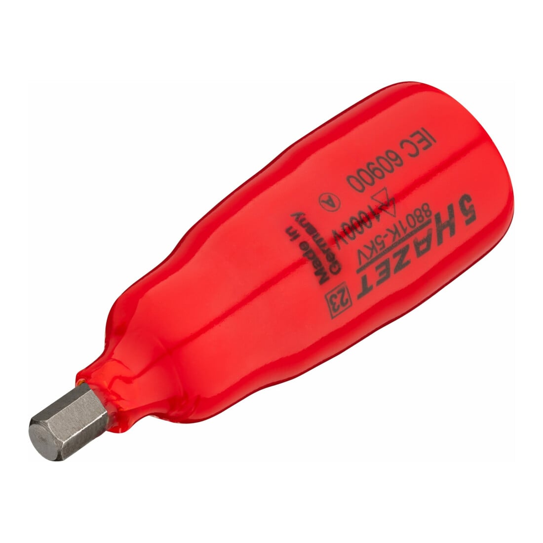 HAZET Schraubendreher-Steckschlüsseleinsatz 8801K-5KV Vierkant hohl 10 mm (3/8 Zoll) Innen-Sechskant Profil 5 mm