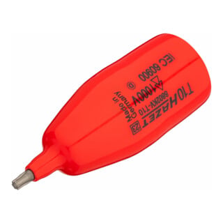 HAZET Schraubendreher-Steckschlüsseleinsatz 8802KV-T10 Vierkant hohl 10 mm (3/8 Zoll) Innen TX Profil T10