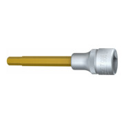 HAZET Schraubendreher-Steckschlüsseleinsatz 986L-7, Vierkant hohl 12,5 mm (1/2 Zoll), Innen-Sechskant Profil, 7 mm