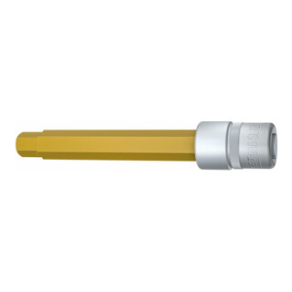HAZET Schraubendreher-Steckschlüsseleinsatz 986SL-12, Vierkant hohl 12,5 mm (1/2 Zoll), Innen-Sechskant Profil, 12 mm