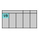 HAZET Schraubendreher-Steckschlüsseleinsatz-Satz 163-215/5 Vierkant hohl 12,5 mm (1/2 Zoll) Innen-Sechskant Profil Anzahl Werkzeuge: 5-3
