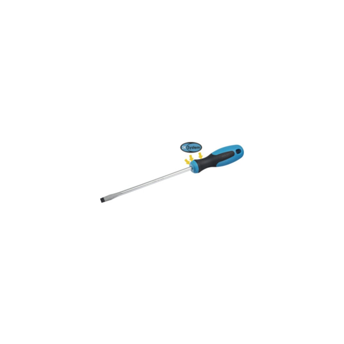 HAZET Schroevendraaier 810-25 ∙ Sleufprofiel ∙ 0.4 x 2.5 mm