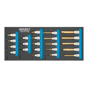 HAZET Schroevendraaier doppenset 163-571/22 22 stuks