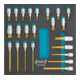HAZET schroevendraaierset 163-119/23 vierkant hol 12,5 mm (1/2 inch) inwendig zeskantprofiel, inwendig multi-tandprofiel XZN Aantal gereedschappen: 23-1
