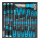 HAZET-schroevendraaierset 163-297/26 sleufprofiel, kruisgleufprofiel PH, inbusprofiel, TX-inbusprofiel Aantal gereedschappen: 26-1