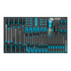 HAZET-schroevendraaierset 163-480/57 sleufprofiel, kruisgleufprofiel PH, inbusprofiel, TX-inbusprofiel Aantal gereedschappen: 57