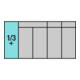 HAZET Schroevendraaierset 163-522/6 ∙ Sleufprofiel, Kruiskop profiel PH ∙ 0,8 x 4,5 ∙ 1 x 5,5 ∙ 1,2 x 7 ∙ PH1 ∙ PH2 ∙ PH3 ∙ Aantal gereedschappen: 6
