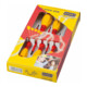 HAZET Schroevendraaierset ∙ geïsoleerd 810/6VDE ∙ Sleufprofiel, Kruiskop profiel PH ∙ 0,4 x 2,5 – 0,8 x 4 ∙ PH1 – PH2 ∙ Aantal gereedschappen: 6-2