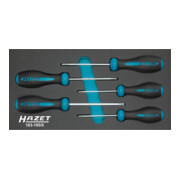 HAZET Schroevendraaierset HEXAnamic® 163-185/5 ∙ Tamper resistant TX-profiel ∙ T10 H – T30 H ∙ Aantal gereedschappen: 5