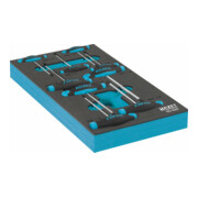 HAZET Schroevendraaierset met T-greep 163-182/9 Binnen TX-profiel T 6 - T 30 Aantal gereedschappen: 9-3