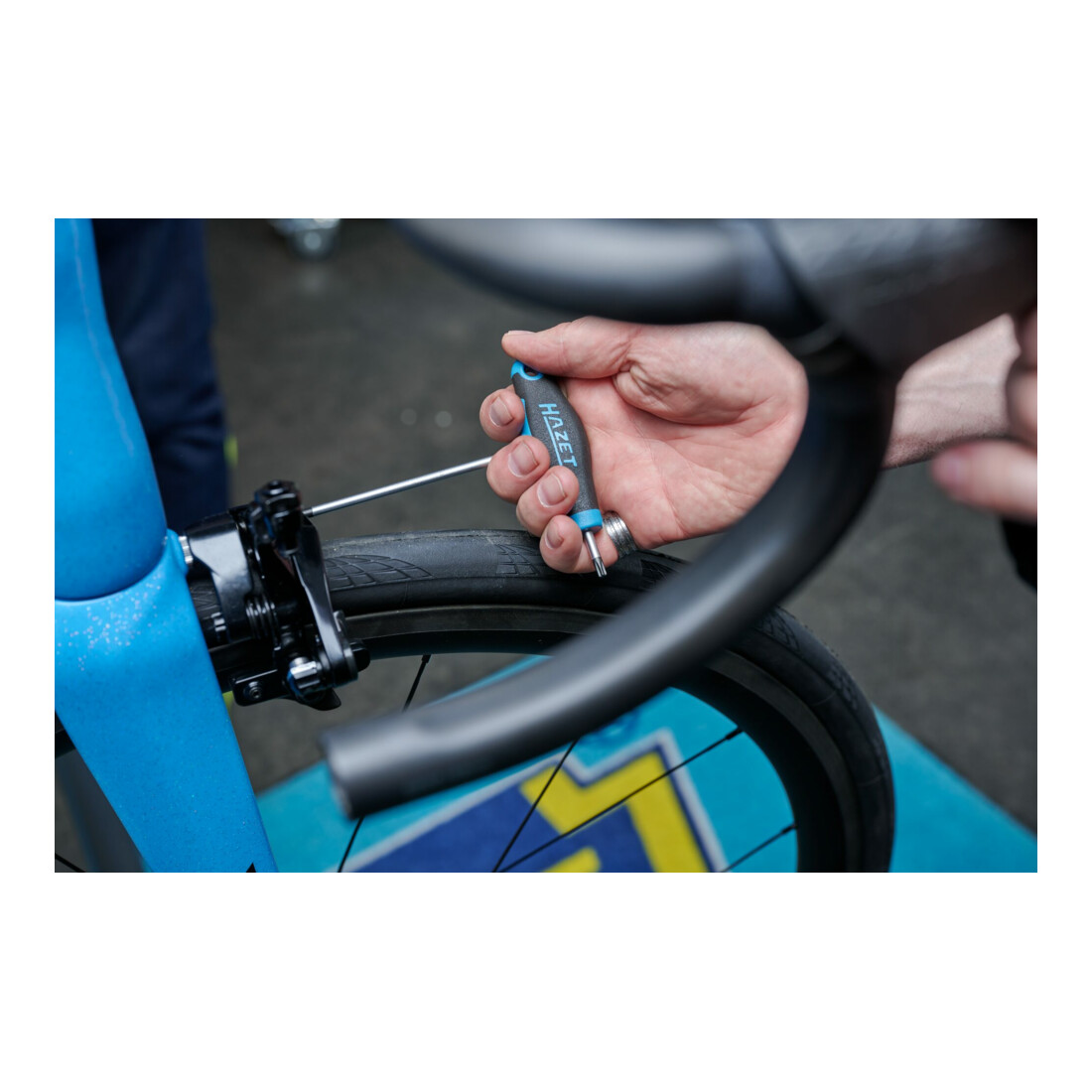 HAZET Schroevendraaierset met T-greep, 829KK/7