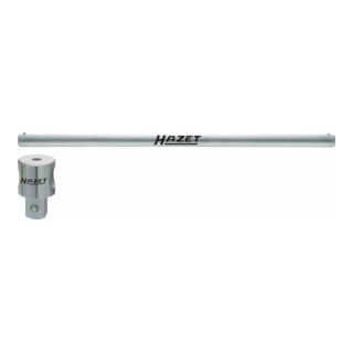 HAZET Schuifstuk met draaistang 1015/2 Vierkant massief 20 mm (3/4 inch) Aantal gereedschappen: 2