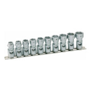 HAZET Serie di chiavi a bussola con snodo esagonali 880G/10H, Attacco quadro, cavo, 10mm (3/8"), Profilo trazione esagono esterno, 10, 11, 12, 13, 14, 15, 16, 17, 18, 19