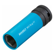 HAZET Serie di chiavi a bussola per avvitatori ad impulso 903SLG-17/3, Attacco quadro, cavo, 12,5mm (1/2"), Profilo trazione esagono esterno, 17mm-4