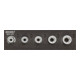 HAZET Serie di chiavi a bussola TX, 1/12 900-E/5, Attacco quadro, cavo, 12,5mm (1/2"), Profilo esterno TX, E10 – E18-1