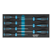 HAZET Serie di giraviti HEXAnamic® 802TH/7, Profilo TX Tamper Resistant, T8 H – T30 H