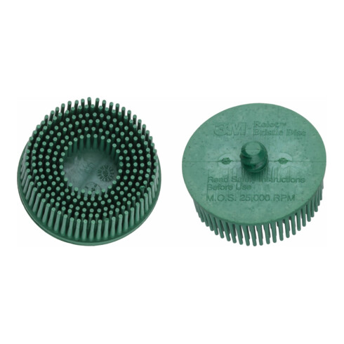 HAZET Serie di smerigliatrici a spazzola di ricambio, verde, 2 pz. 9033-11-050/2
