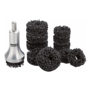 HAZET Serie di smerigliatrici per mozzi ruota di autoveicoli, 12 pz. 4960N-45/12
