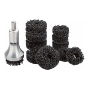 HAZET Serie di smerigliatrici per mozzi ruota di autoveicoli, 12 pz. 4960N-45/12