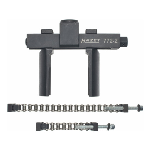 HAZET Serie di utensili universali di chiavi per dadi e ghiere assi 772-2/16, Attacco quadro, cavo, 20mm (3/4")